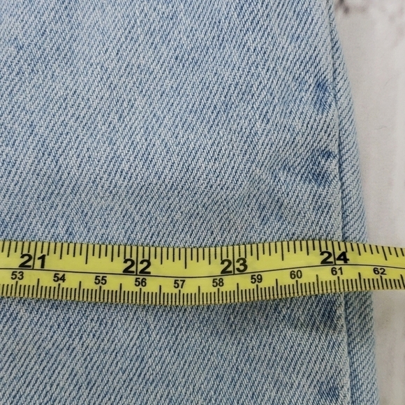 VINTAGE 90s Levis 522 USA Tapered Fit & Leg 37 Short - Picture 11 of 15